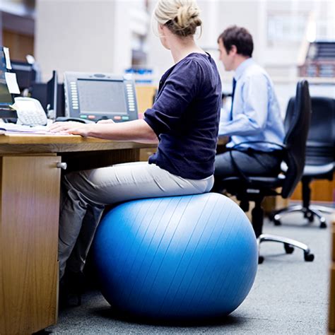 Should I use a yoga ball as a desk chair?