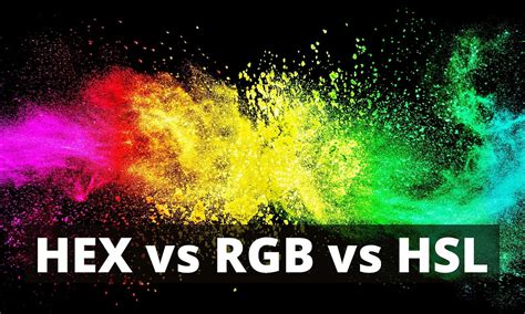 Should I use hex RGB or HSL?