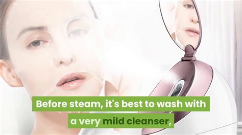 Should I wash my face with cold water after steaming?