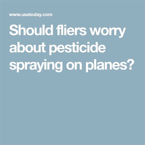 Should I worry about pesticides?