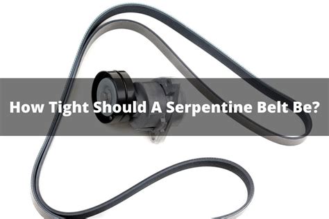 Should a belt be really tight?