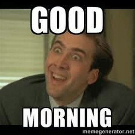 Should a guy always say good morning?