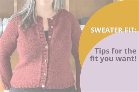 Should a sweater be loose?