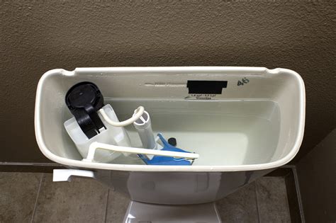 Should a toilet tank be dirty?