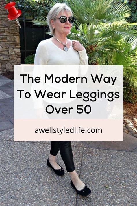 Should a woman over 50 wear leggings?