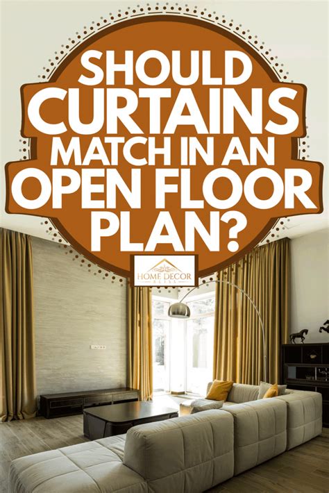 Should all curtains on a floor match?