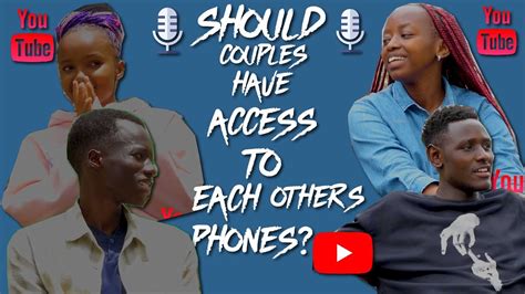 Should couples have access to each other's phones?