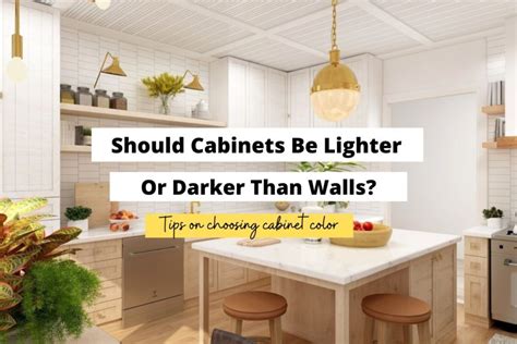 Should floors be lighter than walls?