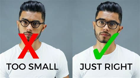 Should glasses touch your face?