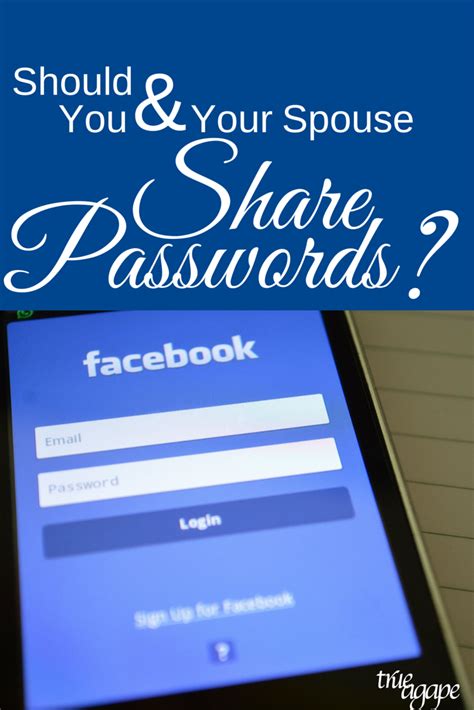 Should husband and wife share passwords?