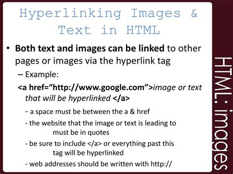 Should images be hyperlinked?