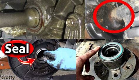 Should leaking seals be replaced or repaired?