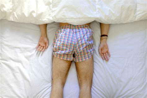 Should men sleep with pants on?