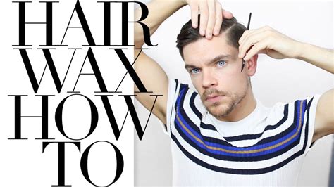 Should men use hair wax?