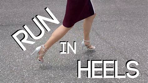 Should my heels touch the ground when running?