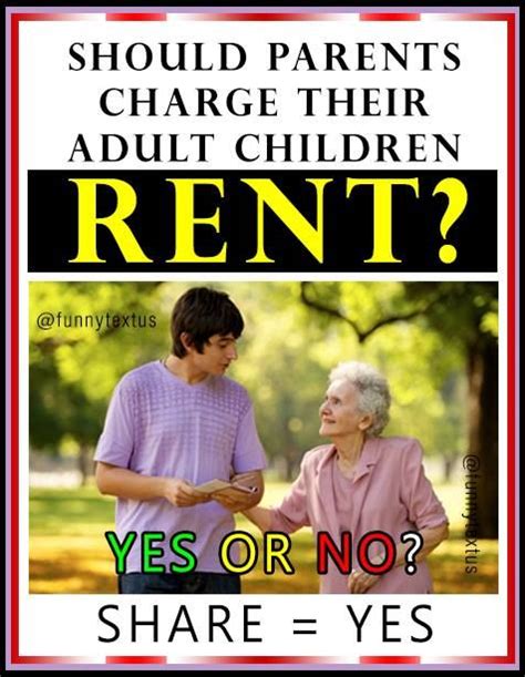 Should parents charge their adult children rent?