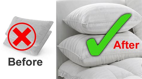 Should pillows be flat or fluffy?