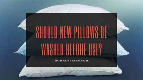 Should pillows be washed?