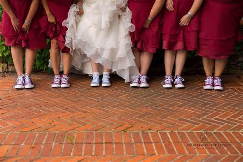 Should the front of your wedding dress touch the floor?