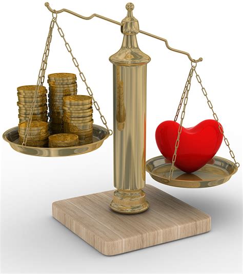 Should we choose money or love?