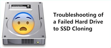 Should you clone a failing SSD?