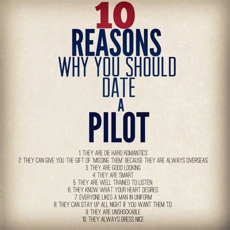 Should you date a pilot?