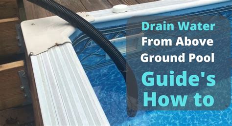 Should you drain your above ground pool every year?