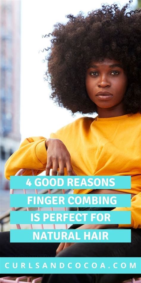 Should you finger comb curly hair?