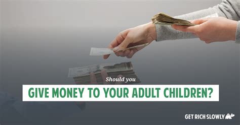 Should you give adult kids money?