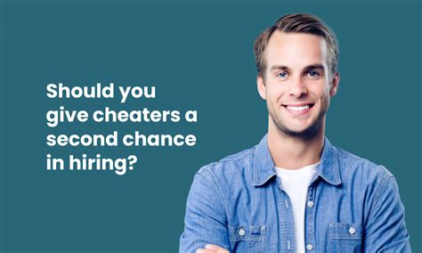 Should you give cheaters a second chance?