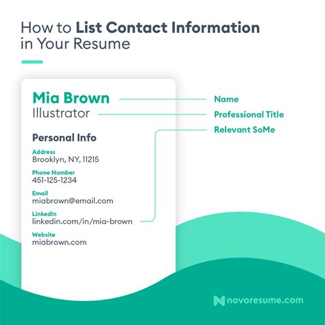 Should you include phone number and email on resume?