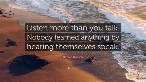 Should you listen more than you talk?