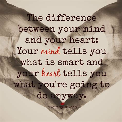 Should you love with your mind or heart?