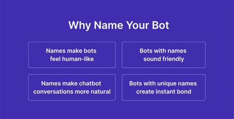 Should you name your bot?