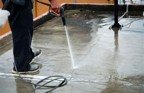 Should you pretreat concrete before pressure washing?