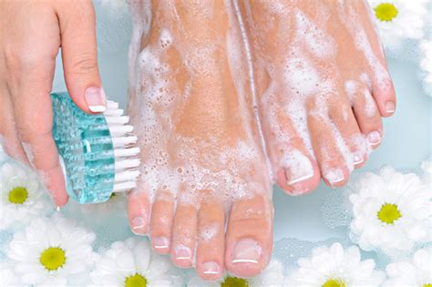 Should you scrub your feet?