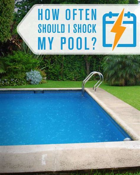 Should you shock your pool every day?