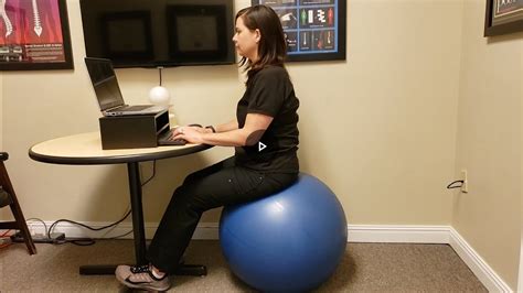 Should you sit on a stability ball?