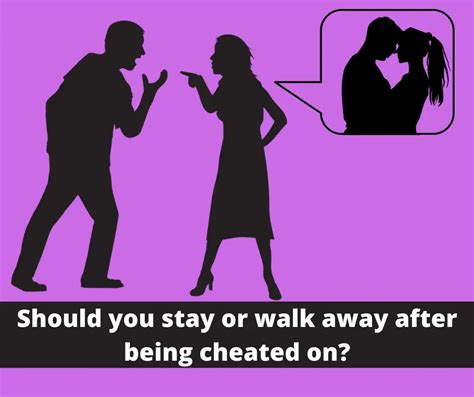 Should you stay with a cheater?