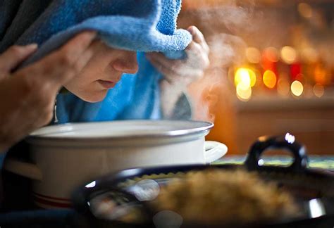 Should you steam when you have a cold?