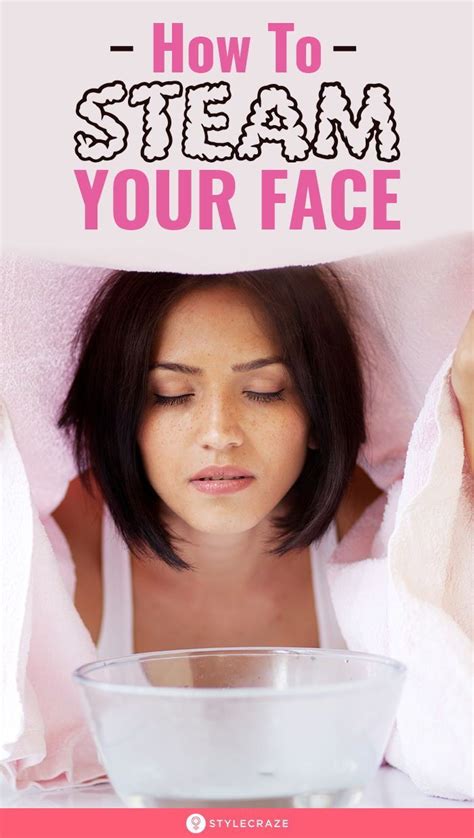 Should you steam your face in the morning or at night?