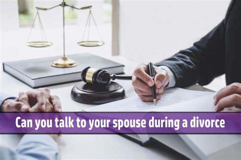 Should you talk to your spouse during separation?