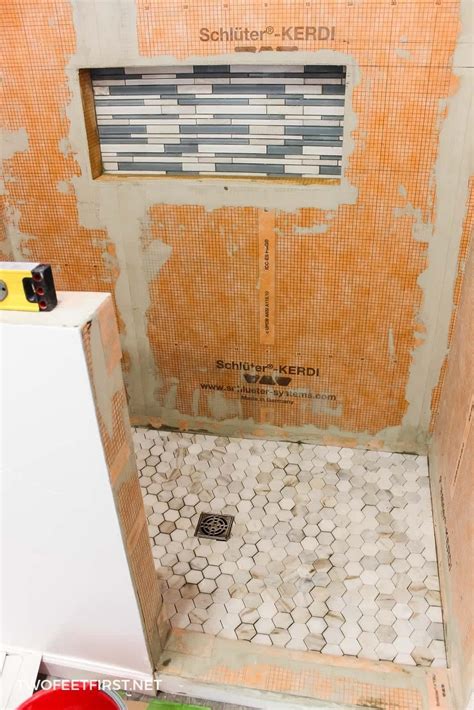 Should you tile a shower floor?