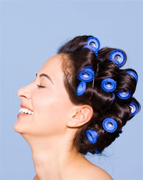 Should you use hot rollers on wet or dry hair?