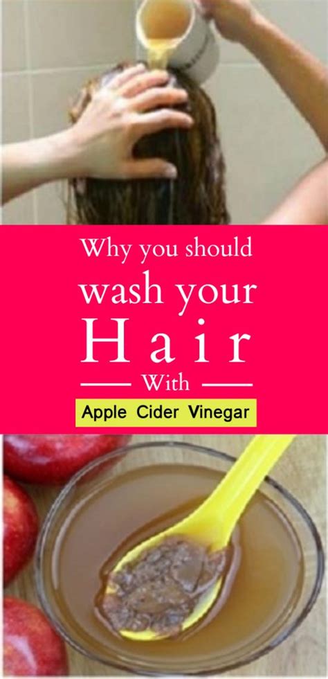 Should you wash your hair with apple cider vinegar?