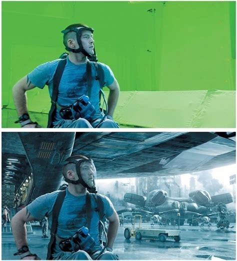 Was 300 all green screen?