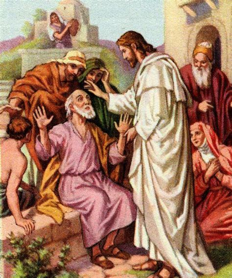 Was Bartimaeus born blind?