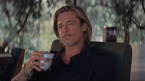 Was Brad Pitt paid a cup of coffee?