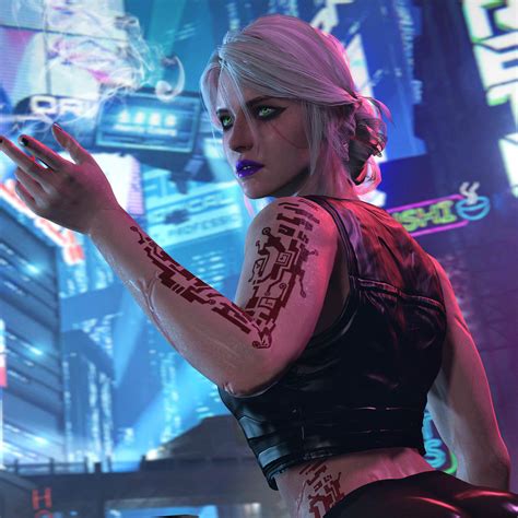 Was Ciri in Cyberpunk 2077?