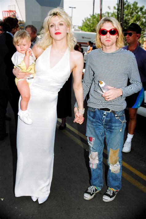 Was Courtney Love taller than Kurt?